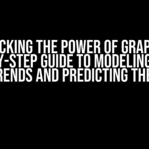 Unlocking the Power of Graphs: A Step-by-Step Guide to Modeling Retail Sales Trends and Predicting the Future